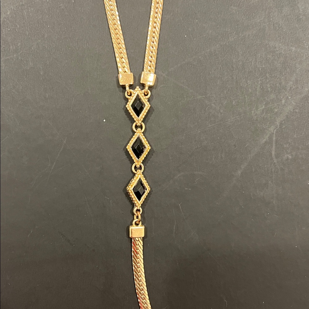 Elegant Gold and Black Women's Jewelry